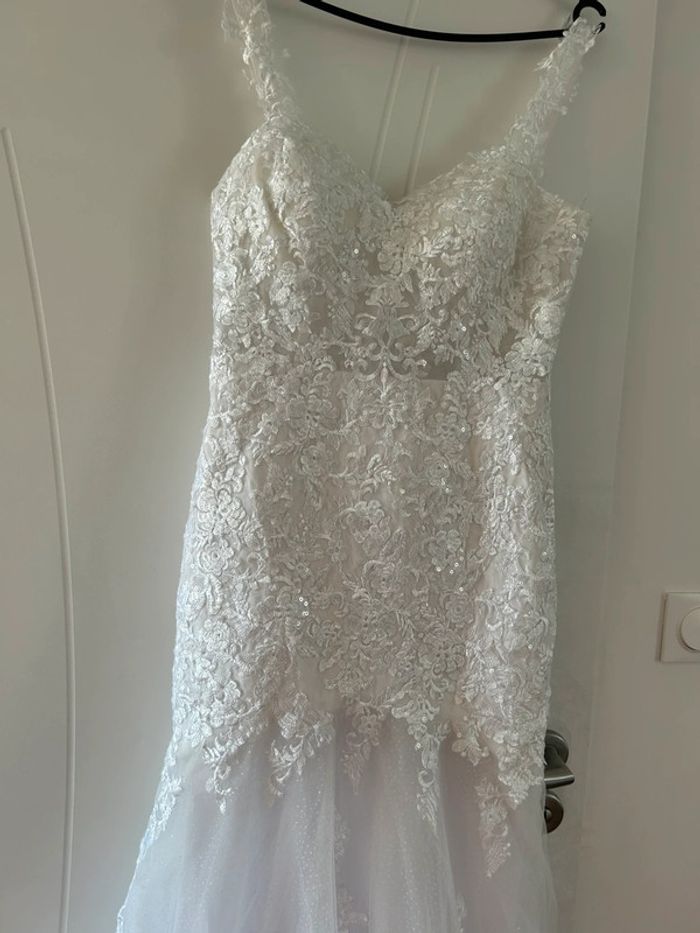 Robe de mariée + voile - photo numéro 8