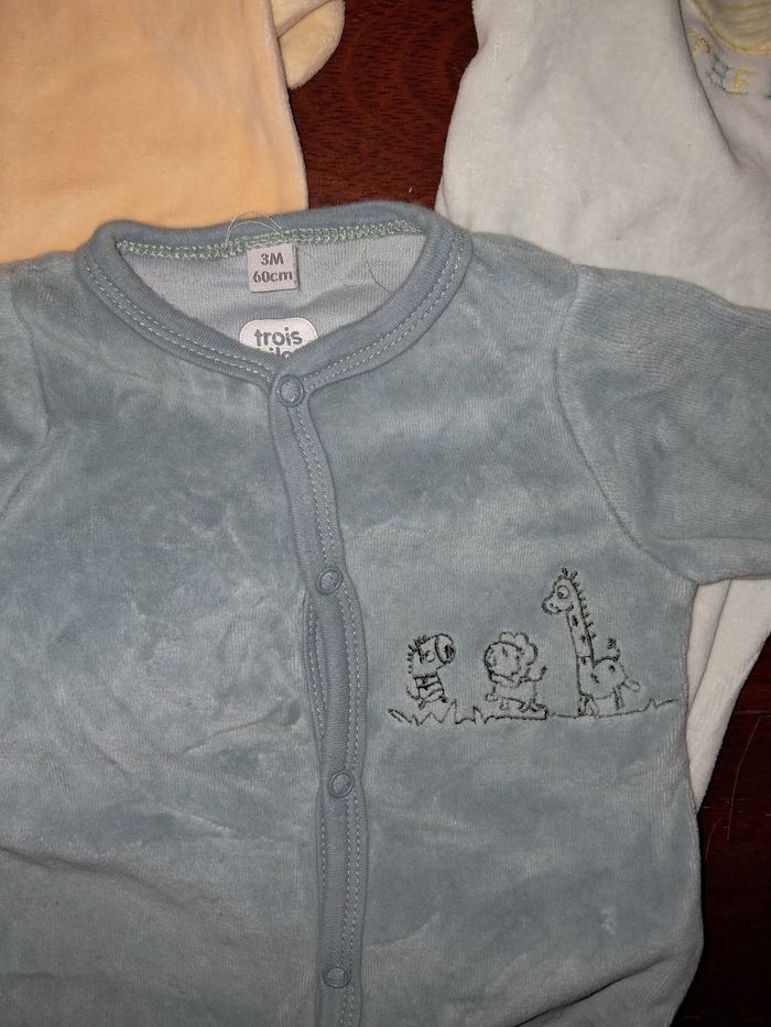 Pyjamas 3 mois hiver - photo numéro 7