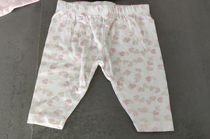 Ensemble léger t shirt pentalon en coton - photo numéro 3