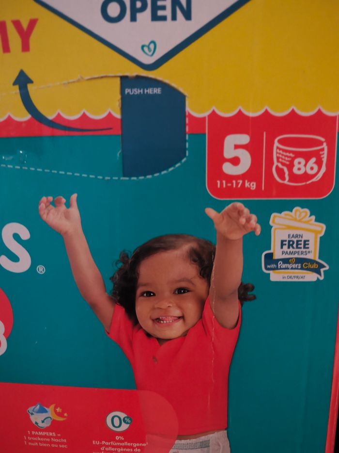 2 paquets couches Pampers pants taille 5 - photo numéro 2