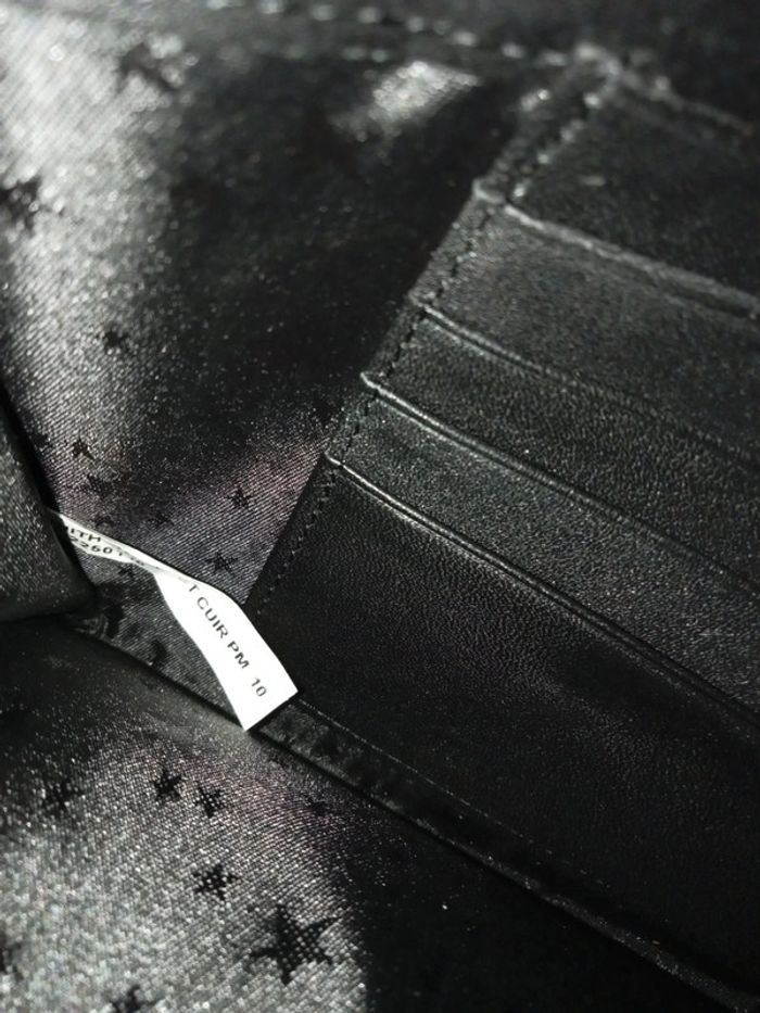 Grand portefeuille thierry Mugler toile et cuir - photo numéro 6