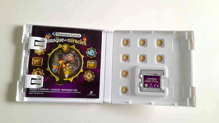 Jeu Professeur Layton et le Masque des Miracles – Nintendo 3DS - photo numéro 2