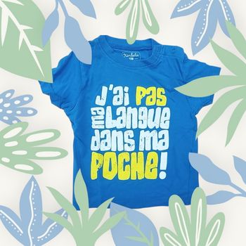 💥 T-shirt Bébé Râleur pour garçon taille 12 mois