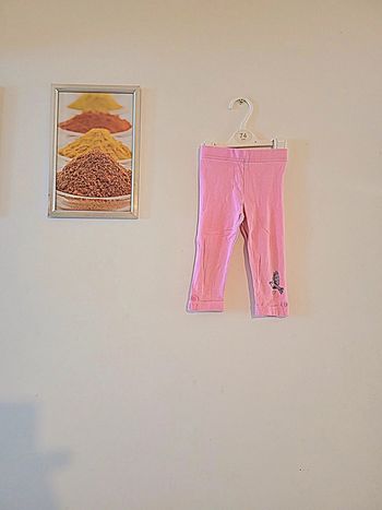 Legging rose fluo "orchestra" taille 2 ans