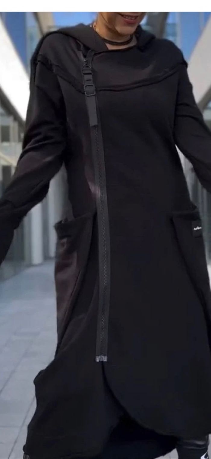 Manteau asymétrique