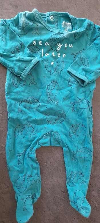 pyjama baleine 6 mois