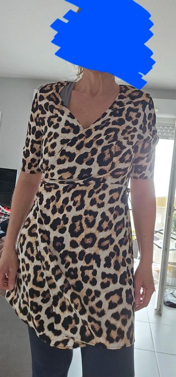 Robe léopard H&M taille M