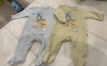 Lot de 2 pyjamas Disney Winnie l’ourson 3 mois 