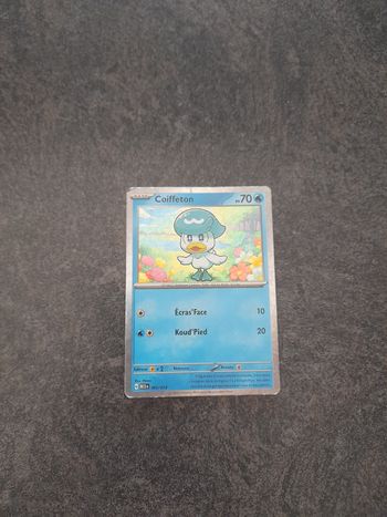 Carte pokemon coiffeton