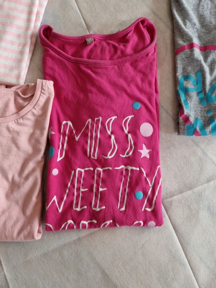 Lot t-shirts 10 ans - photo numéro 3