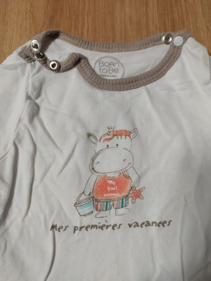 T-shirt tape à l'oeil 6 mois - photo numéro 2