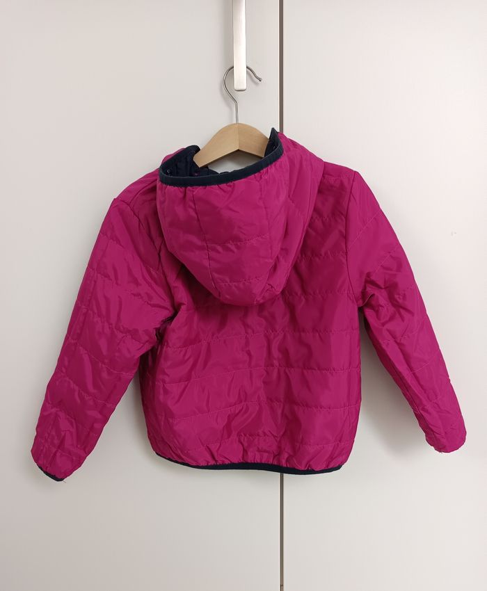 Manteau réversible Terre de Marins 5 ans – bleu marine et rose - photo numéro 4