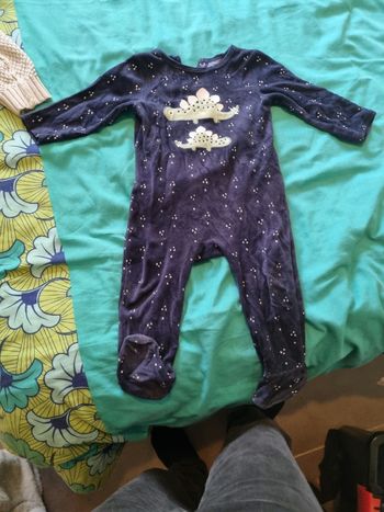 Pyjama dinausore bleu 18 mois