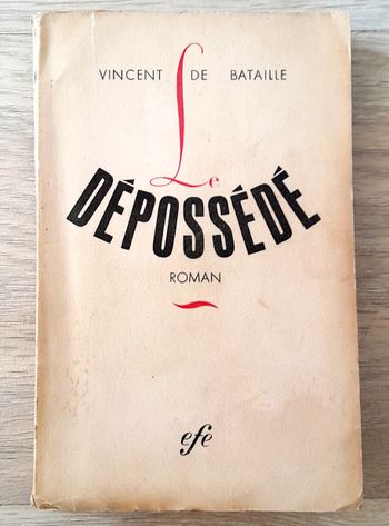 dépossédé - roman - Vincent de Bataille