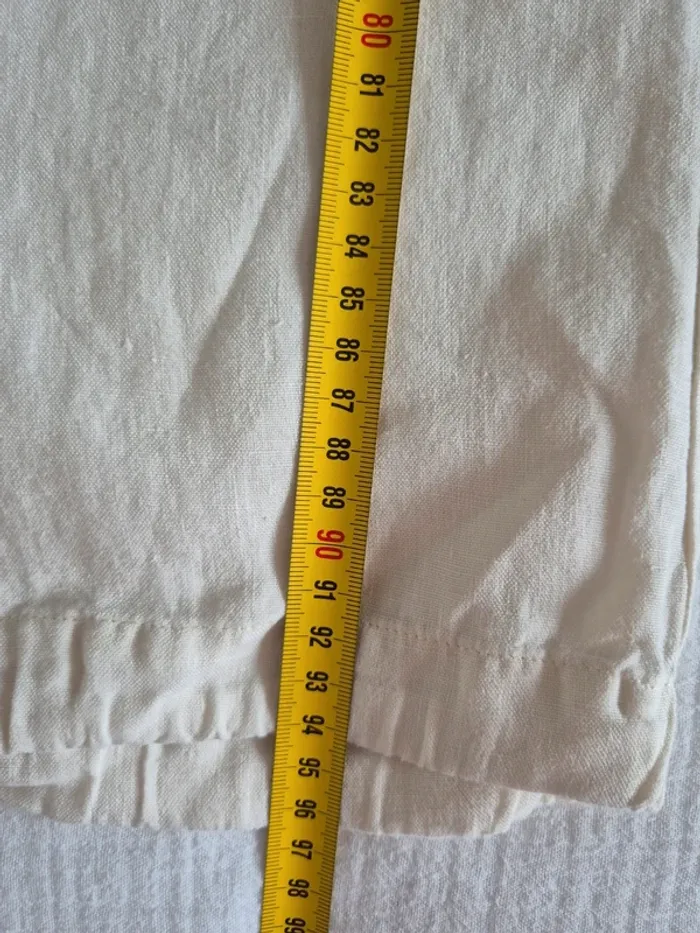 Comptoir des cotonniers - Pantalon beige / écru taille 40 - photo numéro 7