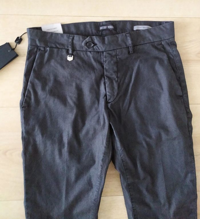 Chino homme skinny Bryan noir taille 30 (FR 40/IT 44) Antony Morato - photo numéro 3