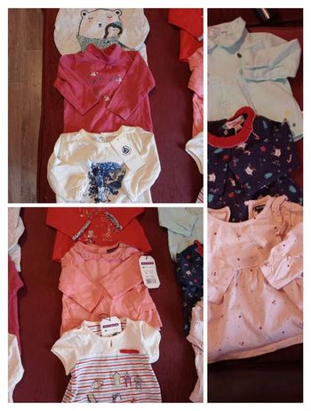 Lot 9 pièces neuves filles 3 mois