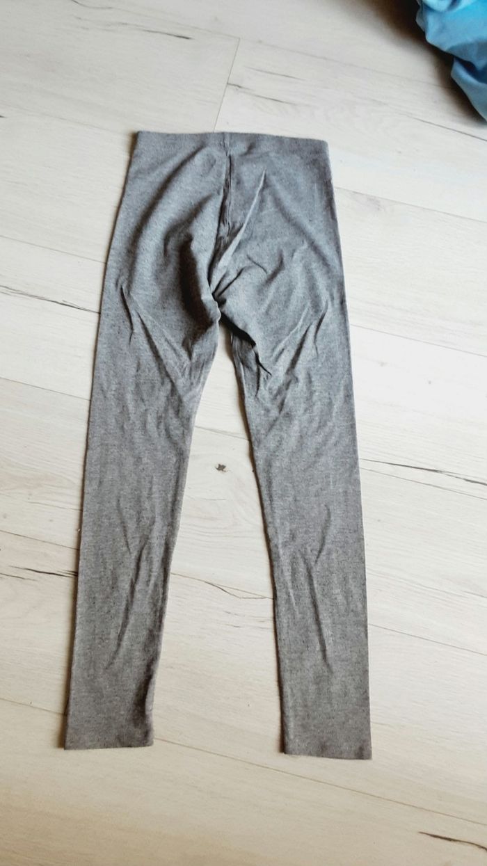 Vêtement fille pantalon legging gris Kiabi 12 ans - photo numéro 3