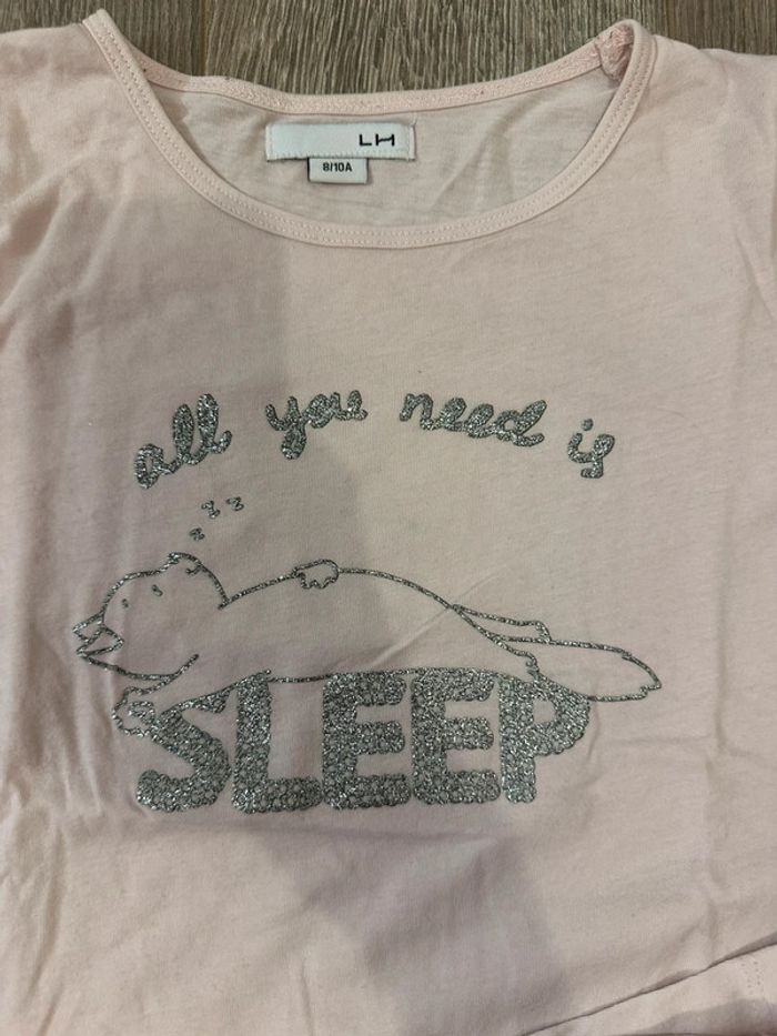 Pyjama fille 2 pièces 8/10 ans - photo numéro 2