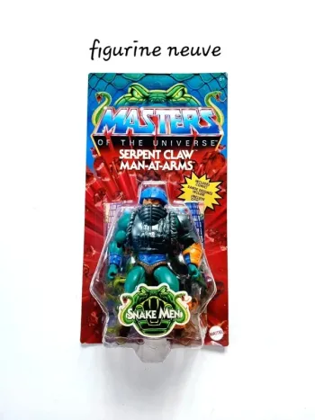 Figurine Serpent Claw Men at Arms Snake Men Masters of the Universe Origins Mattel 14 cm