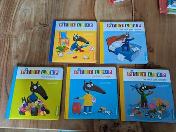 Lot de 5 livres P'tit Loup - Orianne Lallemand / Éléonore Thuillier