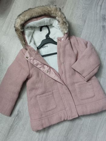 Manteau hiver rose Gémo 4 ans