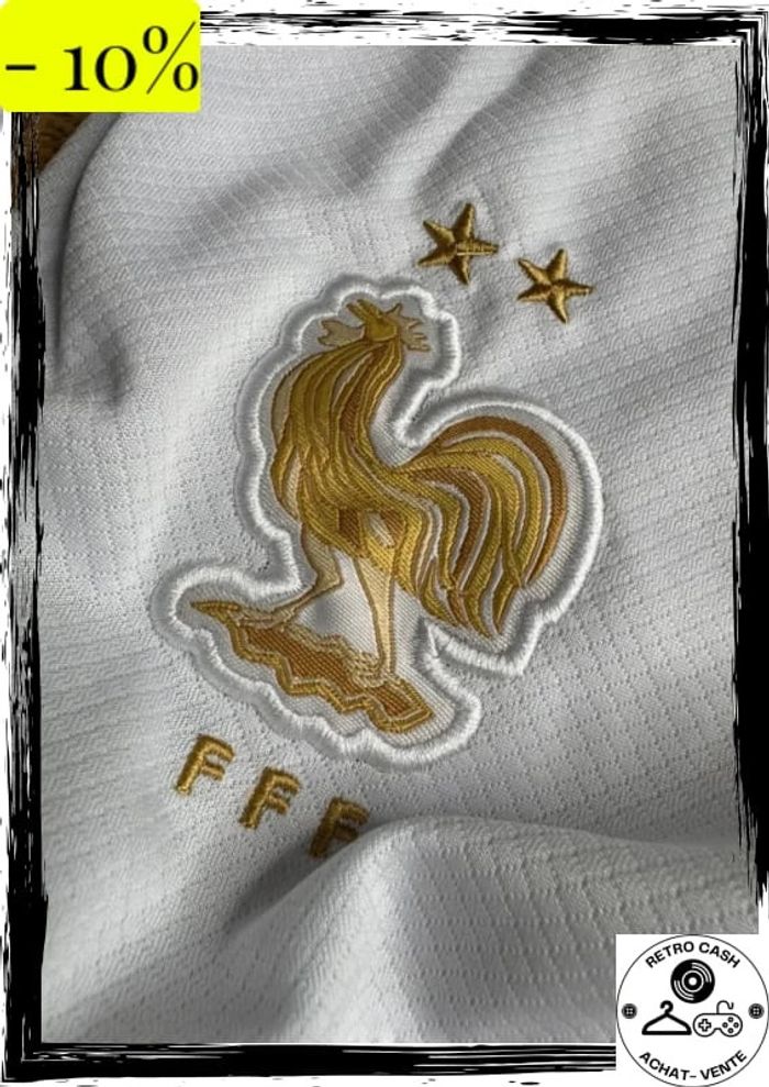 Short de foot Nike fff numéro 10 neuf taille 20 - photo numéro 2