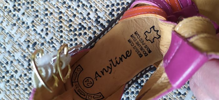 Sandales Anyline taille 24 - photo numéro 2