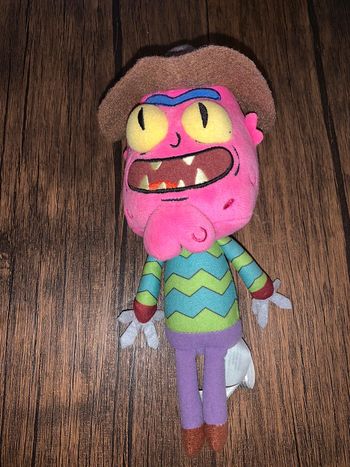 Peluche rick et Morty