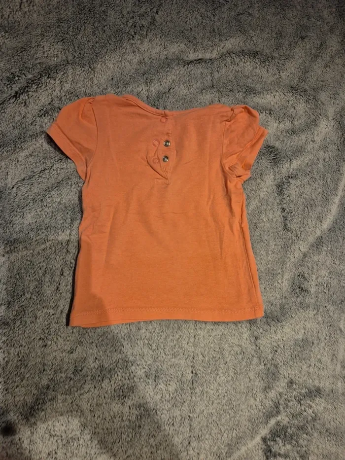 T-shirt chouette fille rose - photo numéro 3