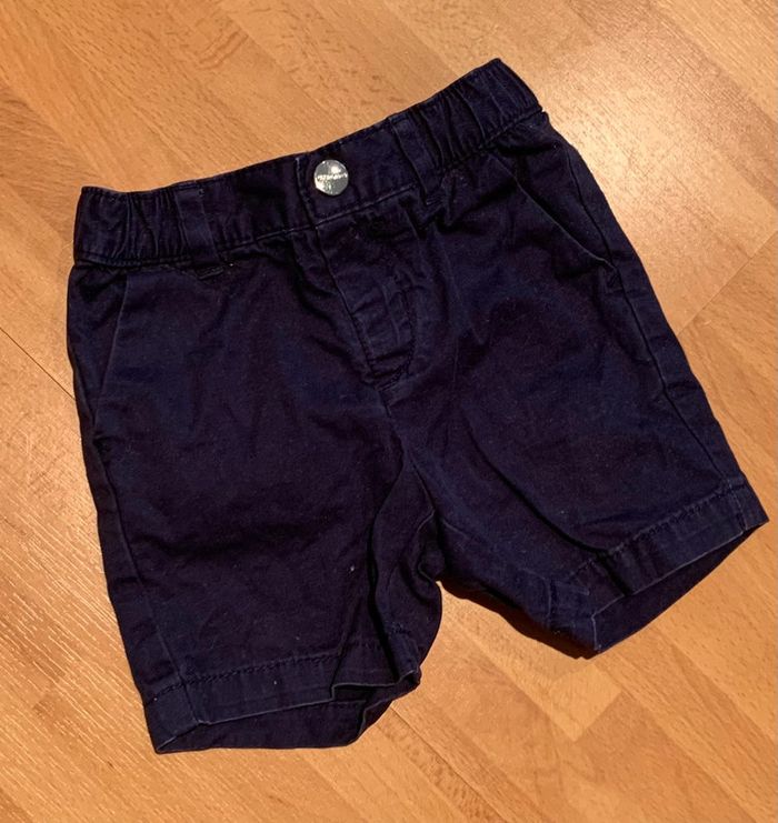 Short jacadis bleu marine