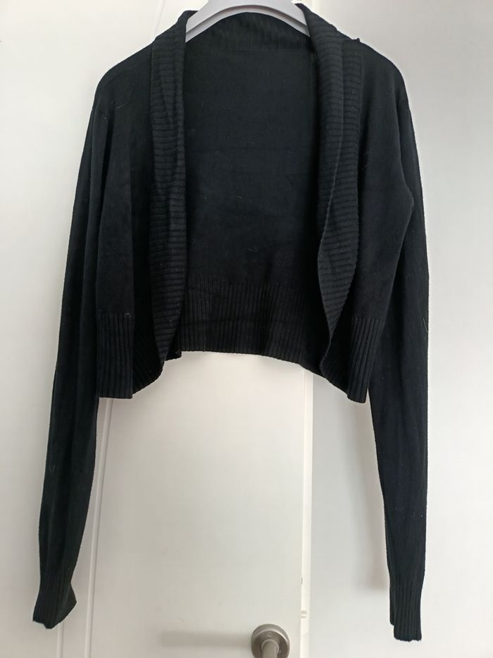 Gilet laine noir - photo numéro 3