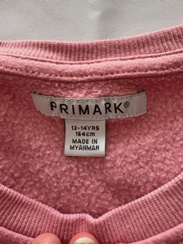 Pull rose à motif licorne argenté - Primark - 13/14 ans - photo numéro 3