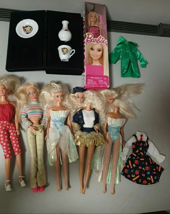 Lot de Barbie vintage