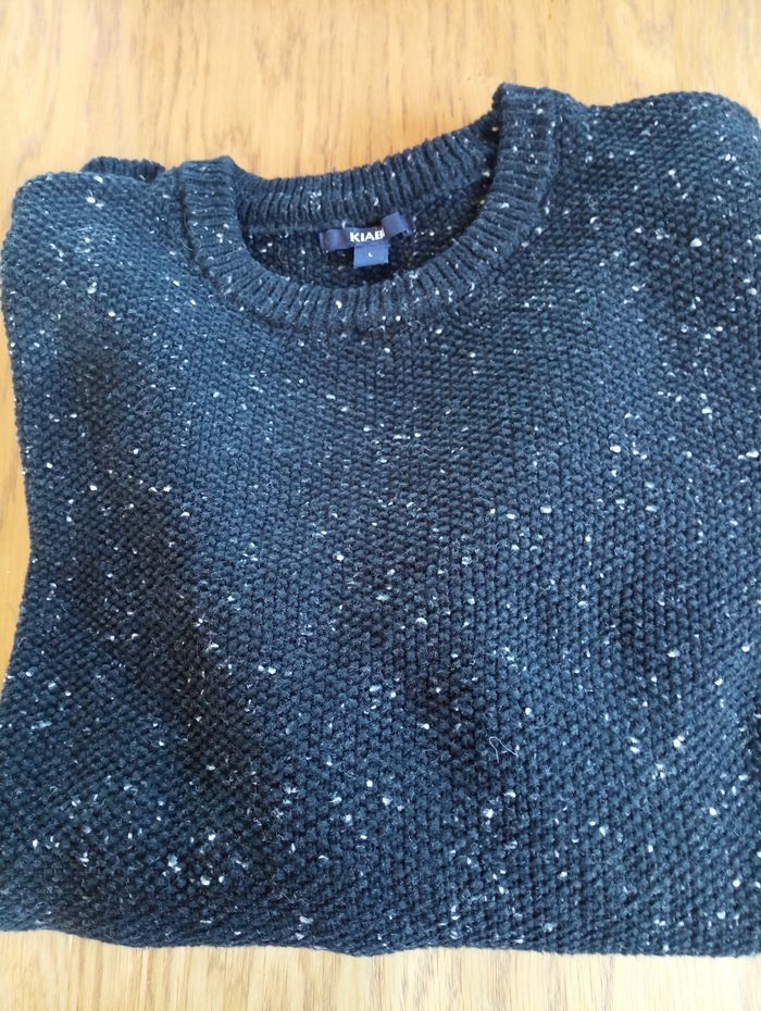 Pull chiné ras de co