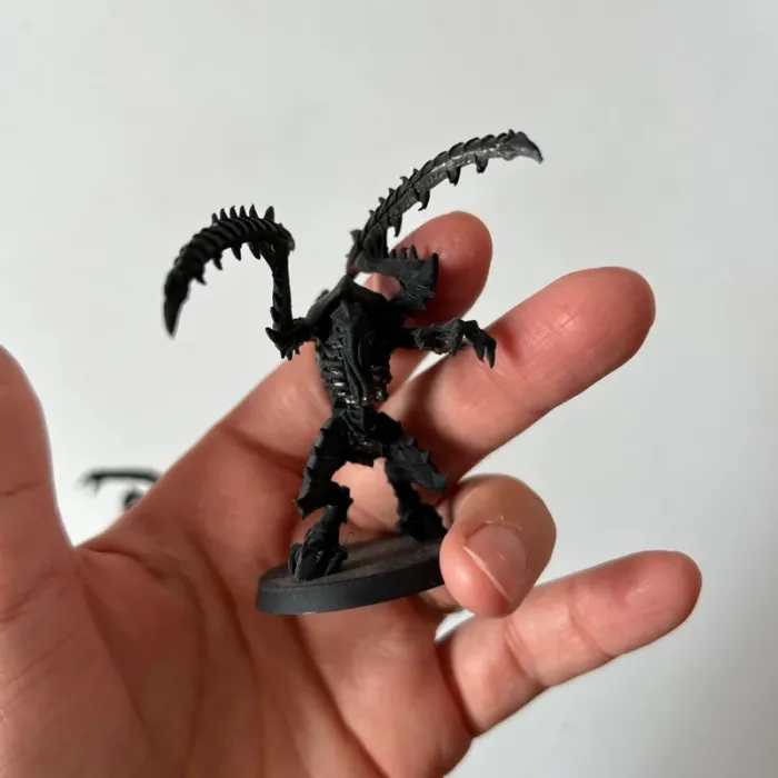 Lot figurines warhammer genestealer tyranide métal - photo numéro 8