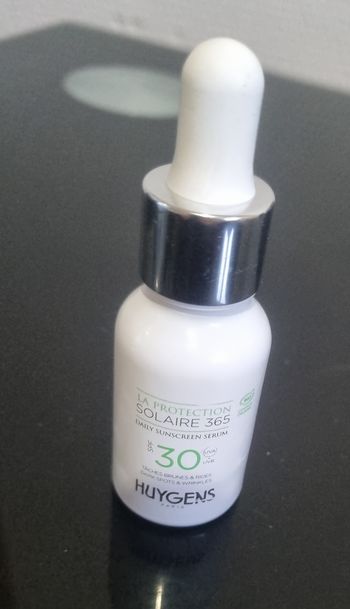 la protection solaire 365 Huygens sérum spf 30 tâche brune et rides