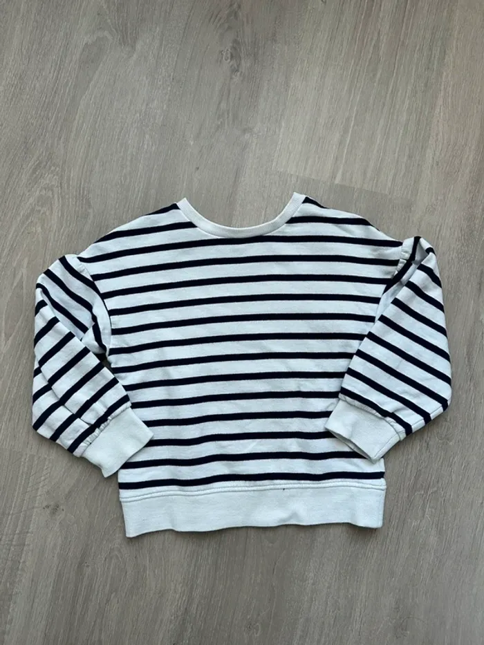 Sweat marinière mango