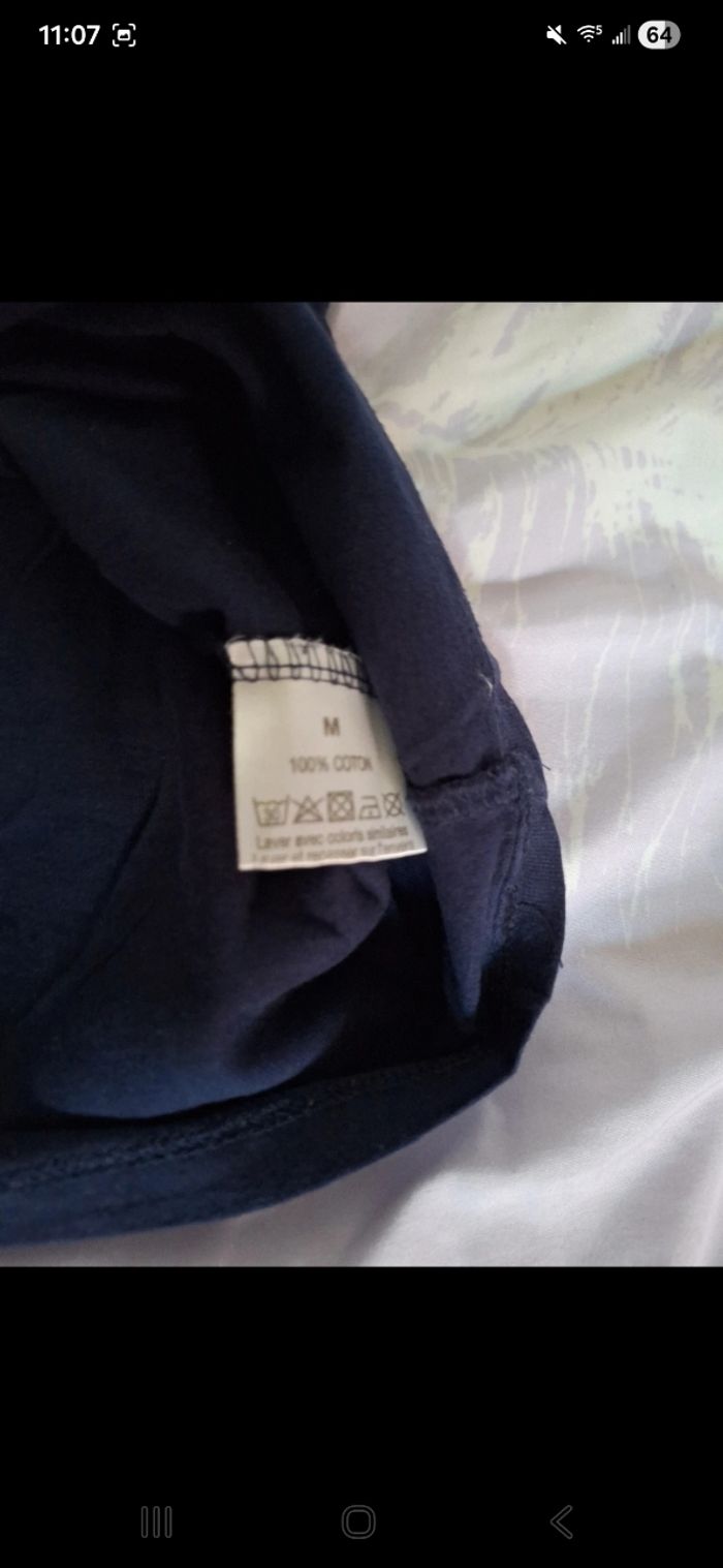 T-shirt marine - photo numéro 5