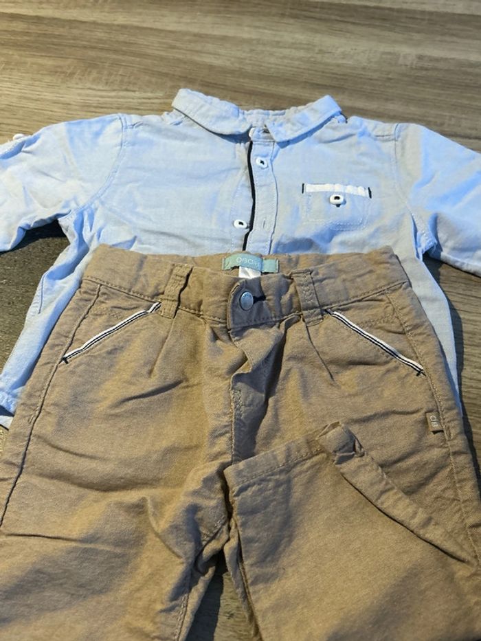 Ensemble okaidi 12 mois - photo numéro 3