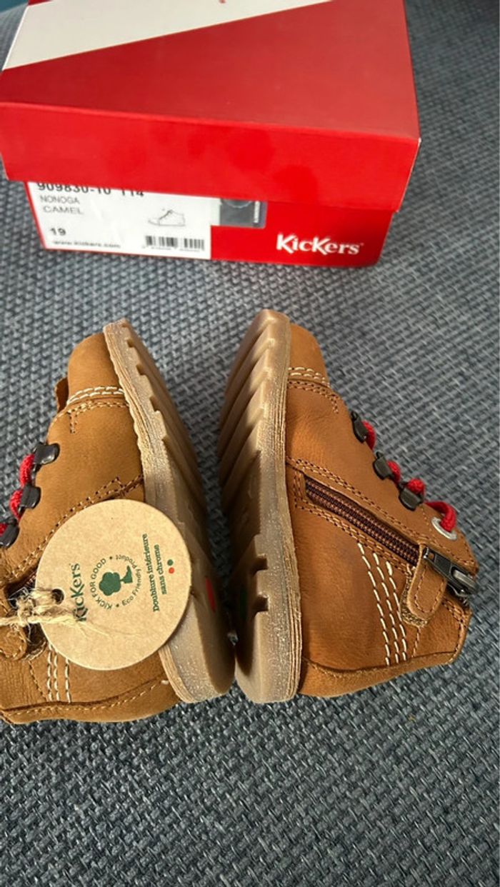 Chaussures Kickers Nonoga neufs pointure 19 - photo numéro 7