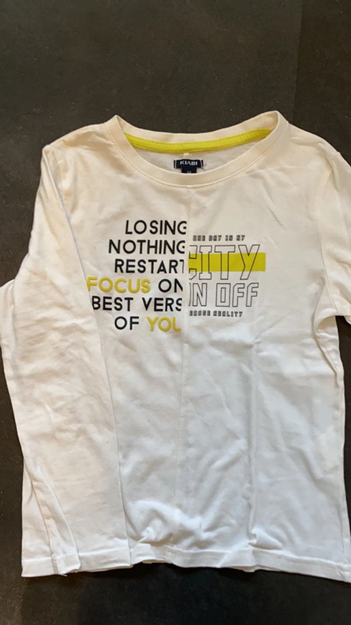 Lot de deux haut garçon Kiabi - photo numéro 3