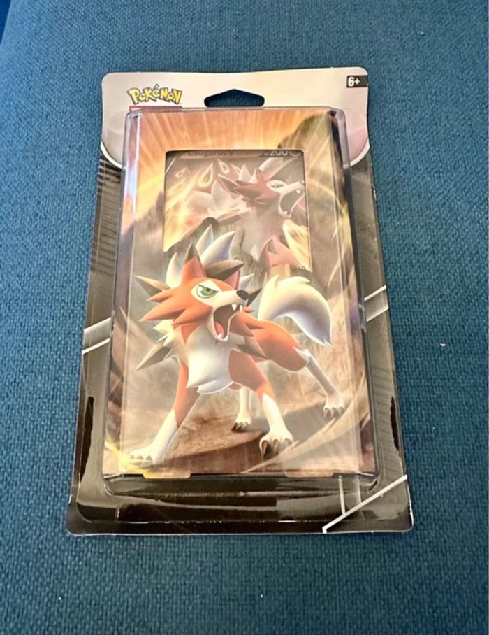 NEUF Deck Pokemon Lougaroc-V 60 cartes collection jeu société accessoires