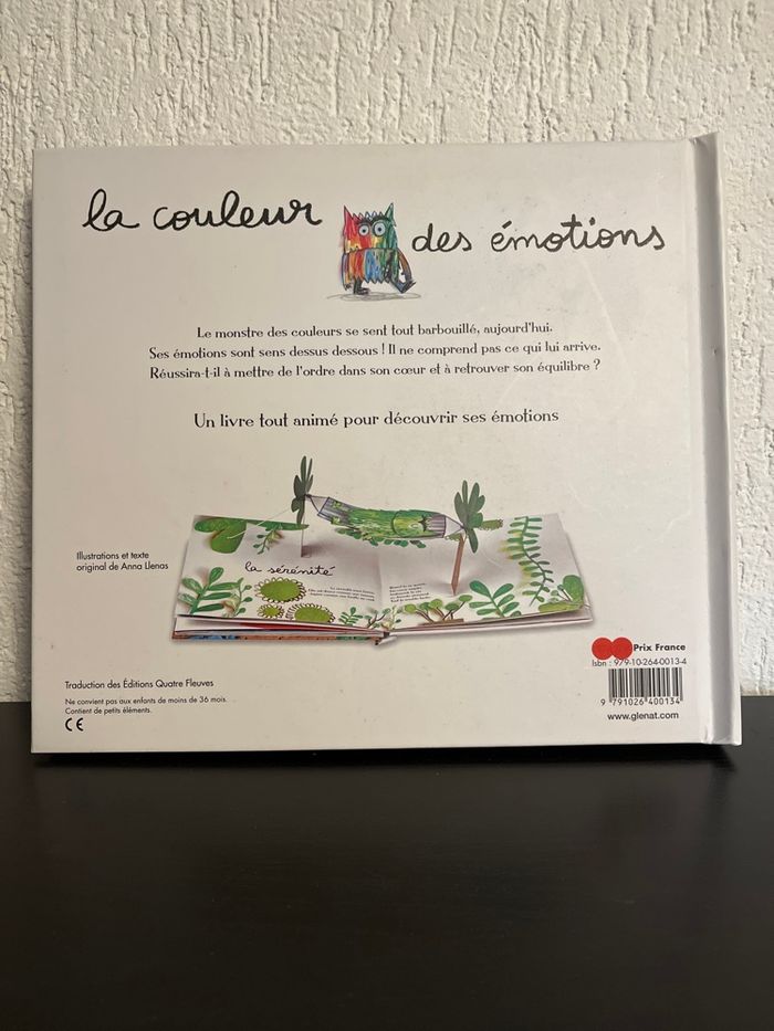Livre : LA COULEUR DES ÉMOTIONS - photo numéro 2