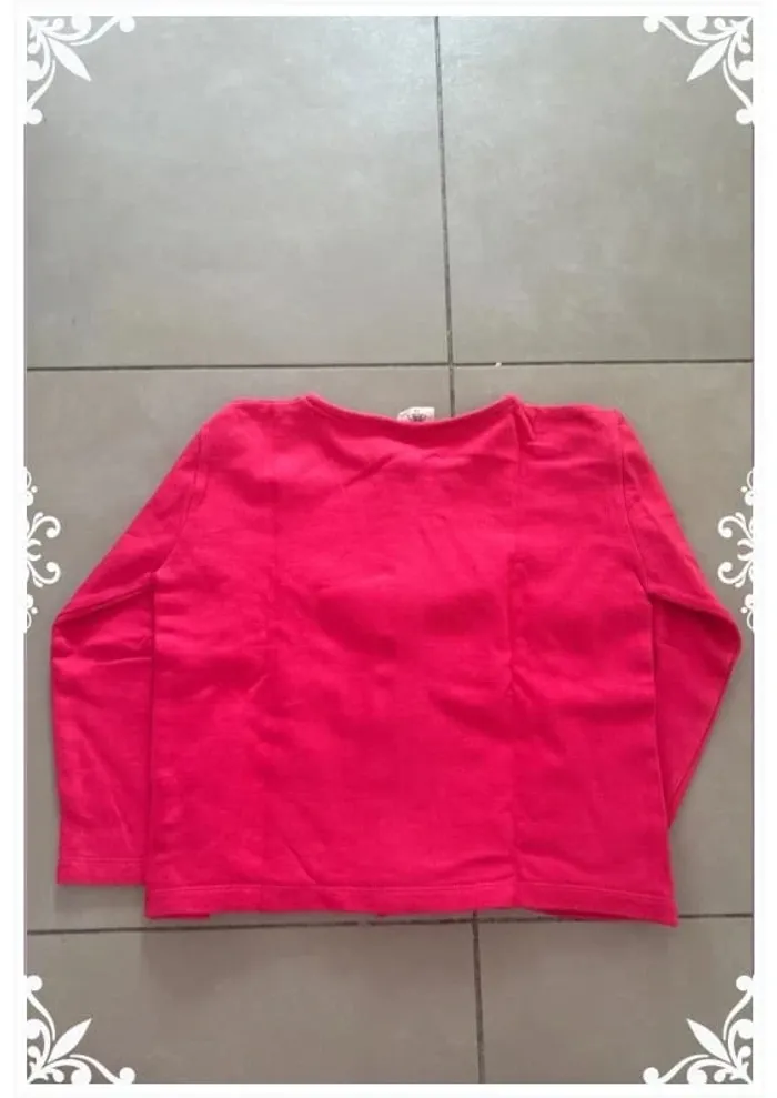 💖 Gilet enfant fuschia fille Lililotte – Taille 10 ans - photo numéro 5