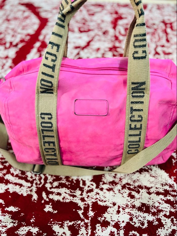 Sac de sport rose vif – Collection Mode – 45x25 cm - photo numéro 7