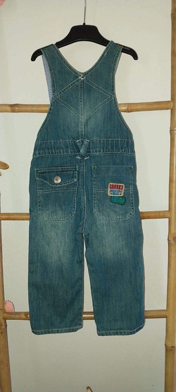 Salopette en jean Creeks excellent état 24 mois / 2 ans - photo numéro 5
