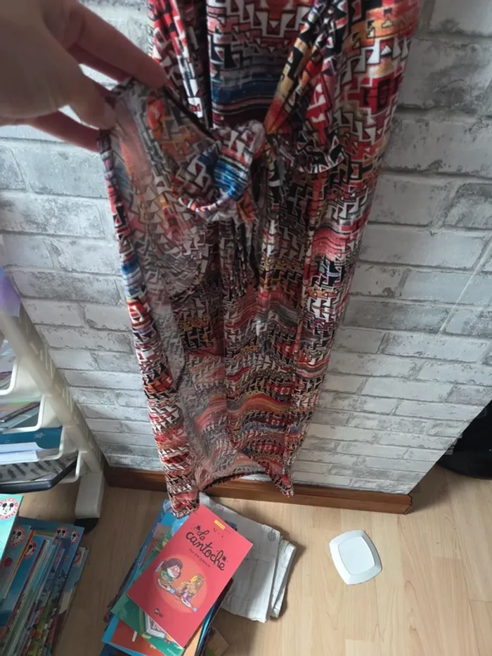 Longue robe taille unique portefeuille - photo numéro 2