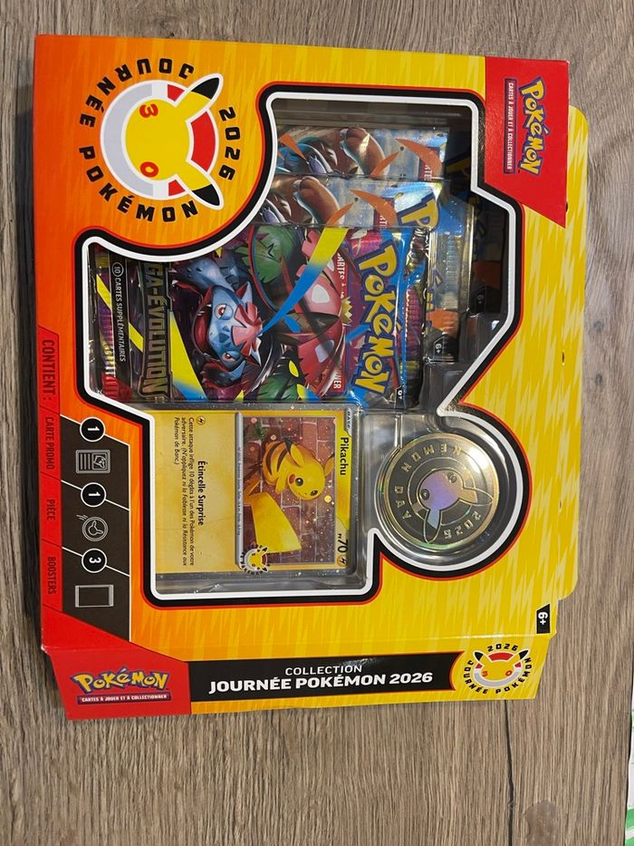 Coffret collection journée Pokémon 2026