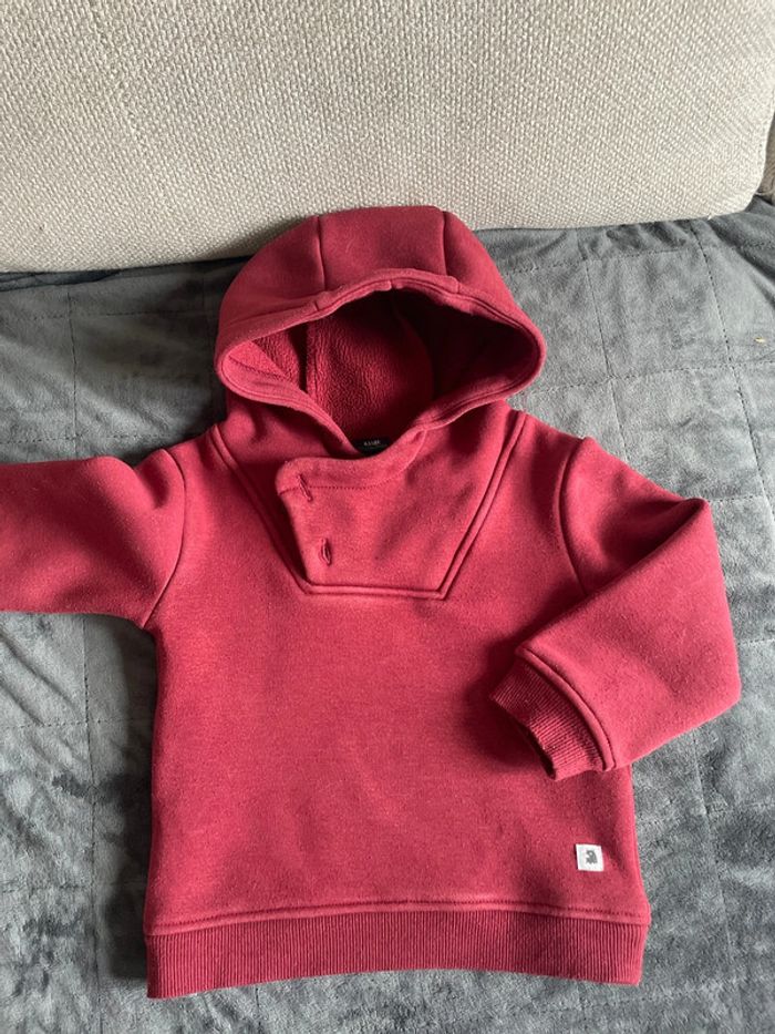 Sweat à capuche 24 mois